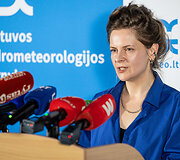 Lietuvos hidrometeorologijos tarnybos spaudos konferencija