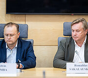 Spaudos konferencija seime