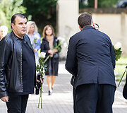 Atsisveikinimas su poetu Aidu Marčėnu