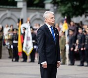 Generolo Jono Žemaičio Lietuvos karo akademijos absolventams &ndash; pirmojo karininko &ndash; leitenanto &ndash; laipsnio suteikimas S. Daukanto aik&scaron;tėje