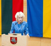 Neeilinė Seimo sesija dėl prezidento vetuoto &Scaron;vietimo įstatymo, numatančio reikalavimus de&scaron;imtokams įgyti pagrindinį i&scaron;silavinimą 