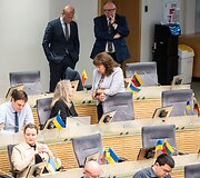 Neeilinė Seimo sesija dėl prezidento vetuoto &Scaron;vietimo įstatymo, numatančio reikalavimus de&scaron;imtokams įgyti pagrindinį i&scaron;silavinimą 