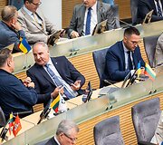 Neeilinė Seimo sesija dėl prezidento vetuoto &Scaron;vietimo įstatymo, numatančio reikalavimus de&scaron;imtokams įgyti pagrindinį i&scaron;silavinimą 