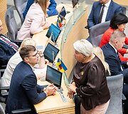 Neeilinė Seimo sesija dėl prezidento vetuoto &Scaron;vietimo įstatymo, numatančio reikalavimus de&scaron;imtokams įgyti pagrindinį i&scaron;silavinimą 
