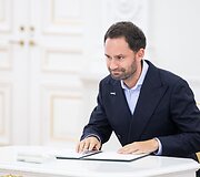 Lietuvos organizacijų įsipareigojimų visuotinei gynybai chartijos pasira&scaron;ymo ceremonija