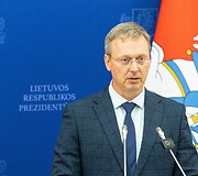 Lietuvos organizacijų įsipareigojimų visuotinei gynybai chartijos pasira&scaron;ymo ceremonija