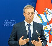 Lietuvos organizacijų įsipareigojimų visuotinei gynybai chartijos pasira&scaron;ymo ceremonija