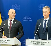Lietuvos organizacijų įsipareigojimų visuotinei gynybai chartijos pasira&scaron;ymo ceremonija