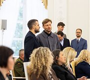Lietuvos organizacijų įsipareigojimų visuotinei gynybai chartijos pasira&scaron;ymo ceremonija