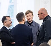 Lietuvos organizacijų įsipareigojimų visuotinei gynybai chartijos pasira&scaron;ymo ceremonija