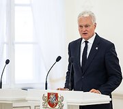 Lietuvos organizacijų įsipareigojimų visuotinei gynybai chartijos pasira&scaron;ymo ceremonija