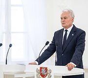 Lietuvos organizacijų įsipareigojimų visuotinei gynybai chartijos pasira&scaron;ymo ceremonija
