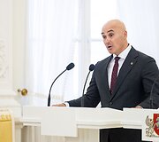 Lietuvos organizacijų įsipareigojimų visuotinei gynybai chartijos pasira&scaron;ymo ceremonija