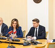 Viktorija Čmilytė - Nielsen, Mindaugas Sinkevičius