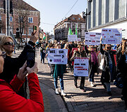 Tarptautinės moterų solidarumo dienos eitynės Vilniuje