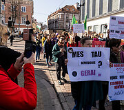 Tarptautinės moterų solidarumo dienos eitynės Vilniuje