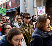 Tarptautinės moterų solidarumo dienos eitynės Vilniuje