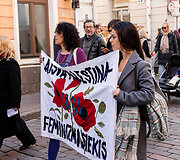 Tarptautinės moterų solidarumo dienos eitynės Vilniuje