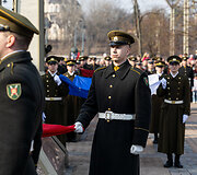 Baltijos valstybių vėliavų pakėlimo ceremonija