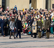 Baltijos valstybių vėliavų pakėlimo ceremonija