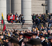 Baltijos valstybių vėliavų pakėlimo ceremonija