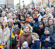 Baltijos valstybių vėliavų pakėlimo ceremonija