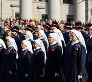 Baltijos valstybių vėliavų pakėlimo ceremonija