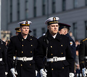 Baltijos valstybių vėliavų pakėlimo ceremonija