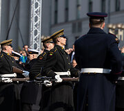 Baltijos valstybių vėliavų pakėlimo ceremonija