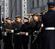 Baltijos valstybių vėliavų pakėlimo ceremonija