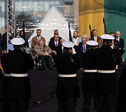 Baltijos valstybių vėliavų pakėlimo ceremonija