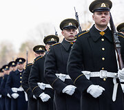 Baltijos valstybių vėliavų pakėlimo ceremonija