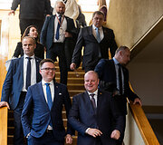 Szymon Holownia, Saulius Skvernelis
