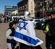 Protesto eisena &bdquo;Už laisvą Palestiną&ldquo;
