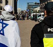 Protesto eisena &bdquo;Už laisvą Palestiną&ldquo;