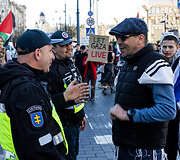 Protesto eisena &bdquo;Už laisvą Palestiną&ldquo;