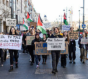 Protesto eisena &bdquo;Už laisvą Palestiną&ldquo;