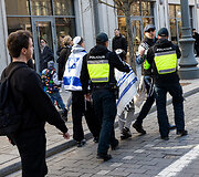 Protesto eisena &bdquo;Už laisvą Palestiną&ldquo;