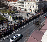 Pratybose žuvusių Jungtinių Amerikos Valstijų karių pagerbimo ir i&scaron;lydėjimo ceremonija Vilniuje