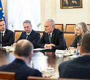 Prezidentas susitiko užsienio politikos ir saugumo klausimams aptarti