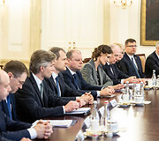 Prezidentas susitiko užsienio politikos ir saugumo klausimams aptarti