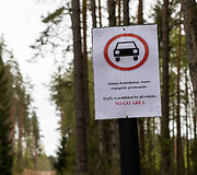 JAV karių žūties vietos incidento padarinių likvidavimo darbų pristatymas