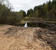 JAV karių žūties vietos incidento padarinių likvidavimo darbų pristatymas