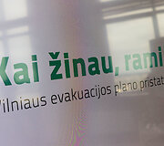 Pristatomas Vilniaus miesto gyventojų evakavimo planas