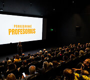 Filmo &bdquo;Pokalbininkė ir Profesorius&ldquo; premjeros svečiai