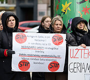 Piketas prie Ekonomikos ir inovacijų ministerijos