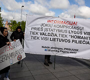Piketas prie Ekonomikos ir inovacijų ministerijos