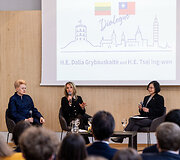 Dalia Grybauskaitė, Margarita &Scaron;e&scaron;elgytė, Tsai Ing-wen