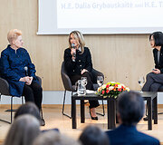 Dalia Grybauskaitė, Margarita &Scaron;e&scaron;elgytė, Tsai Ing-wen