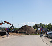 Automobilių parkavimas aplink Litexpo parodų rūmus